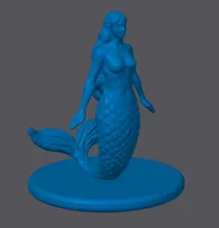 Sirène avec socle — photo 2