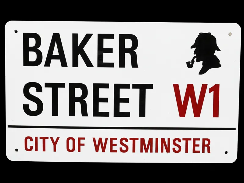 Baker street sign - London