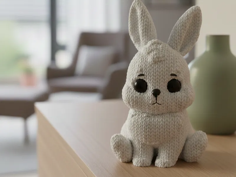 Bunny - knitted