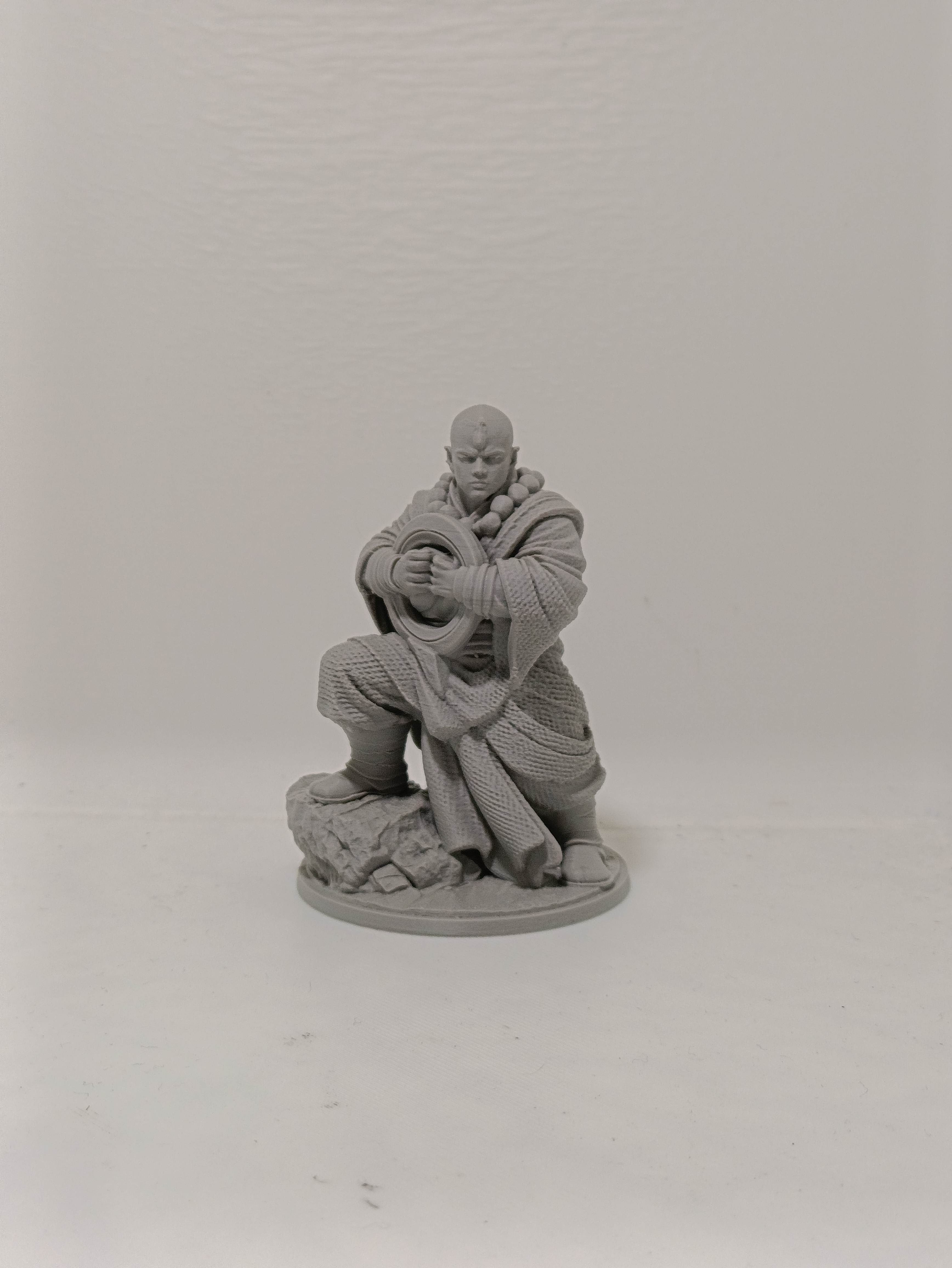 Miniatura 2 do modelo 3D supportless dnd monk