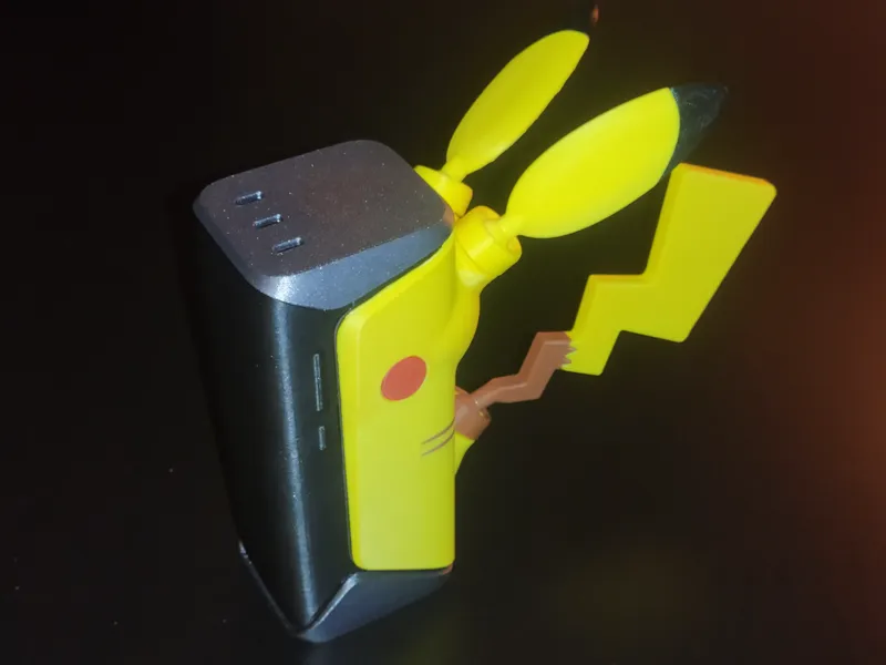 Pikachu Style Swappable Case. EcoFlow RAPID Pro X