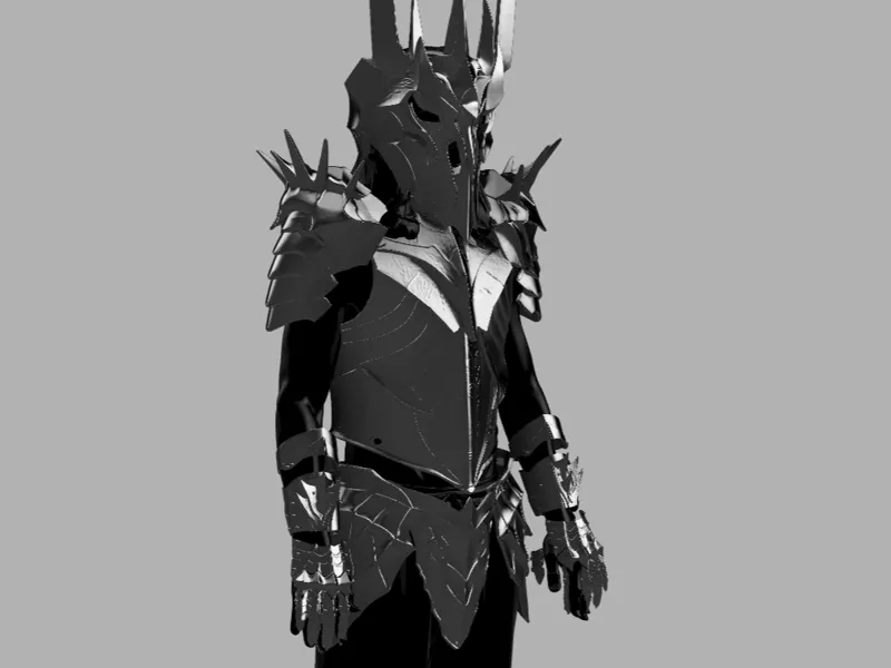 Dark Lord Sauron Wearable Full Armor Set LOTR
