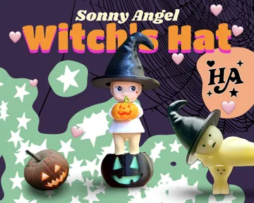 Adorno temático: Witch’s Hat for Trinket Toys Sonny Angel Smiski — vista de referencia 3
