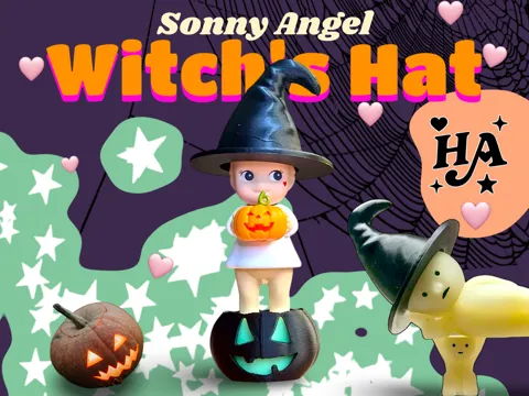 Adorno temático: Witch’s Hat for Trinket Toys Sonny Angel Smiski — referencia de MakerWorld