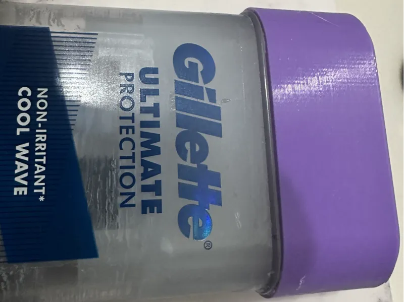 Gillette Clear Gel Deodorant Replacement Cap