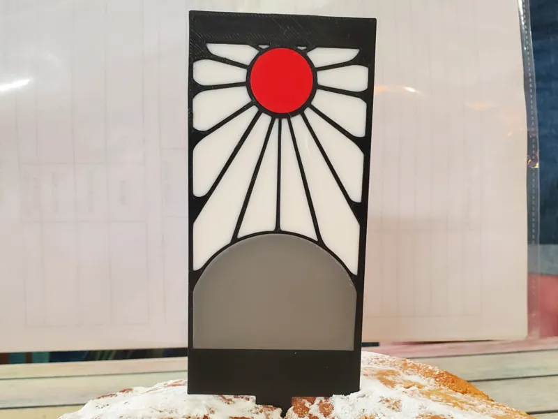 Demon Slayer Hanafuda Earring Cake Topper