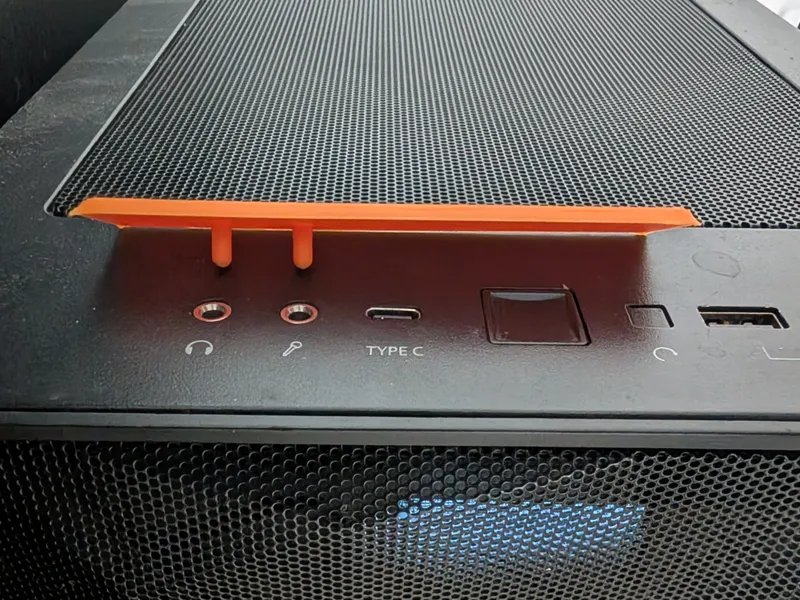Power Button Cover Fractal Meshify 2/XL/Mini/Nano