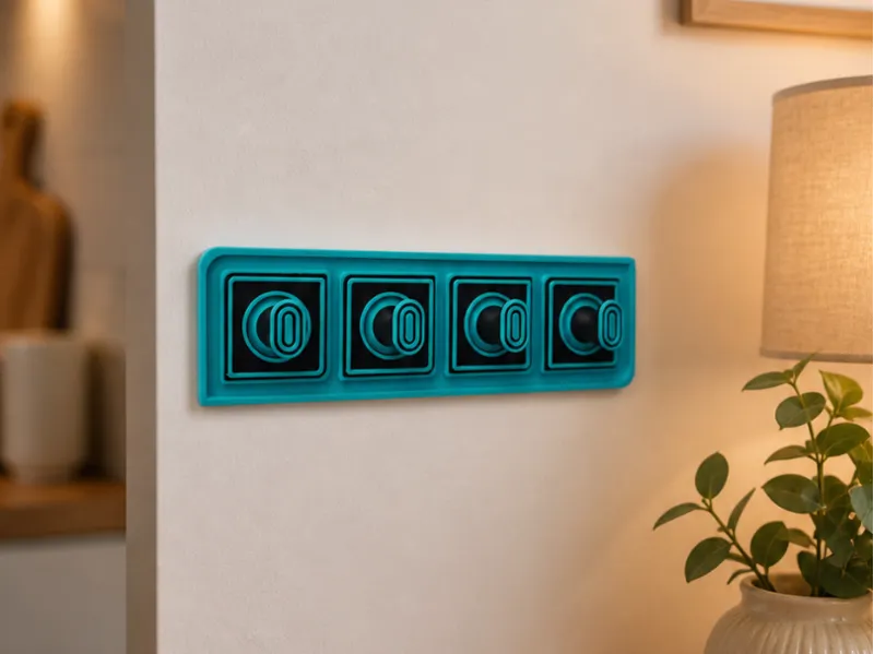 Ganci per appendere a quattro slot "NEON"