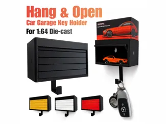 Car Garage Key Holder for 1/64 Die-cast Display