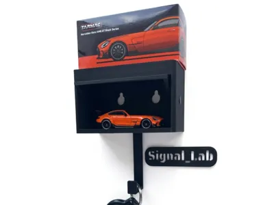 Car Garage Key Holder for 1/64 Die-cast Display