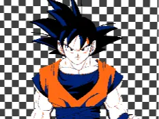 Dragonball Goku HueForge a rilievo 3.6mm