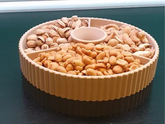 Pistachio and nut bowl