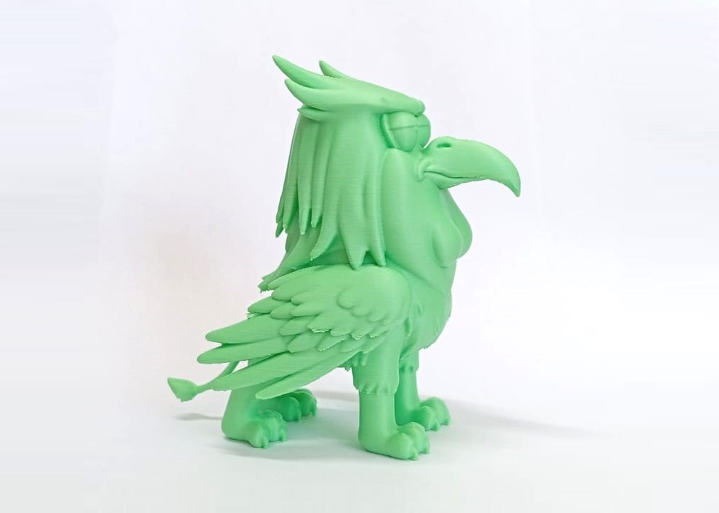 Miniatura 2 do modelo 3D Grumpy Griffin Guy