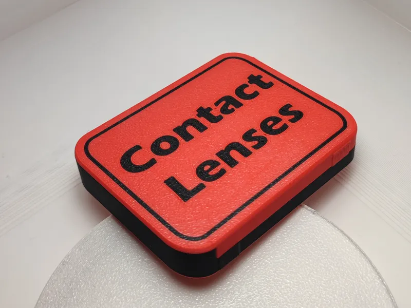 Contact lenses box - Caja lentillas KaitoMaker V1