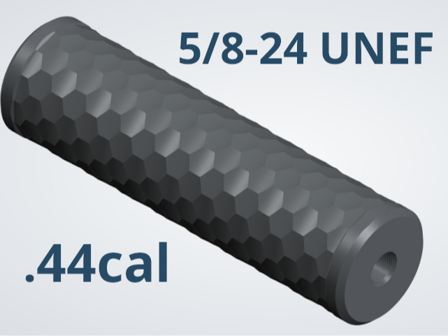High Power Moderator .44cal (5/8-24 UNEF)