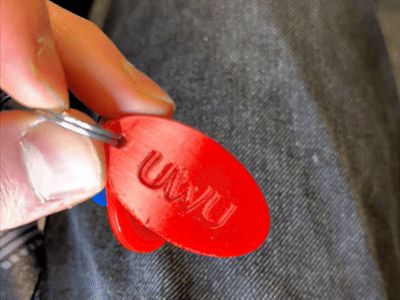 uwu owo Keychain