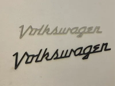 Volkswagen Vintage Script/Letter