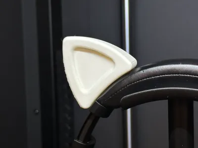 Cat ear adornments compatible with various headsets