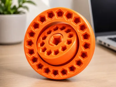 3-Ring Gyro Fidget Spinner