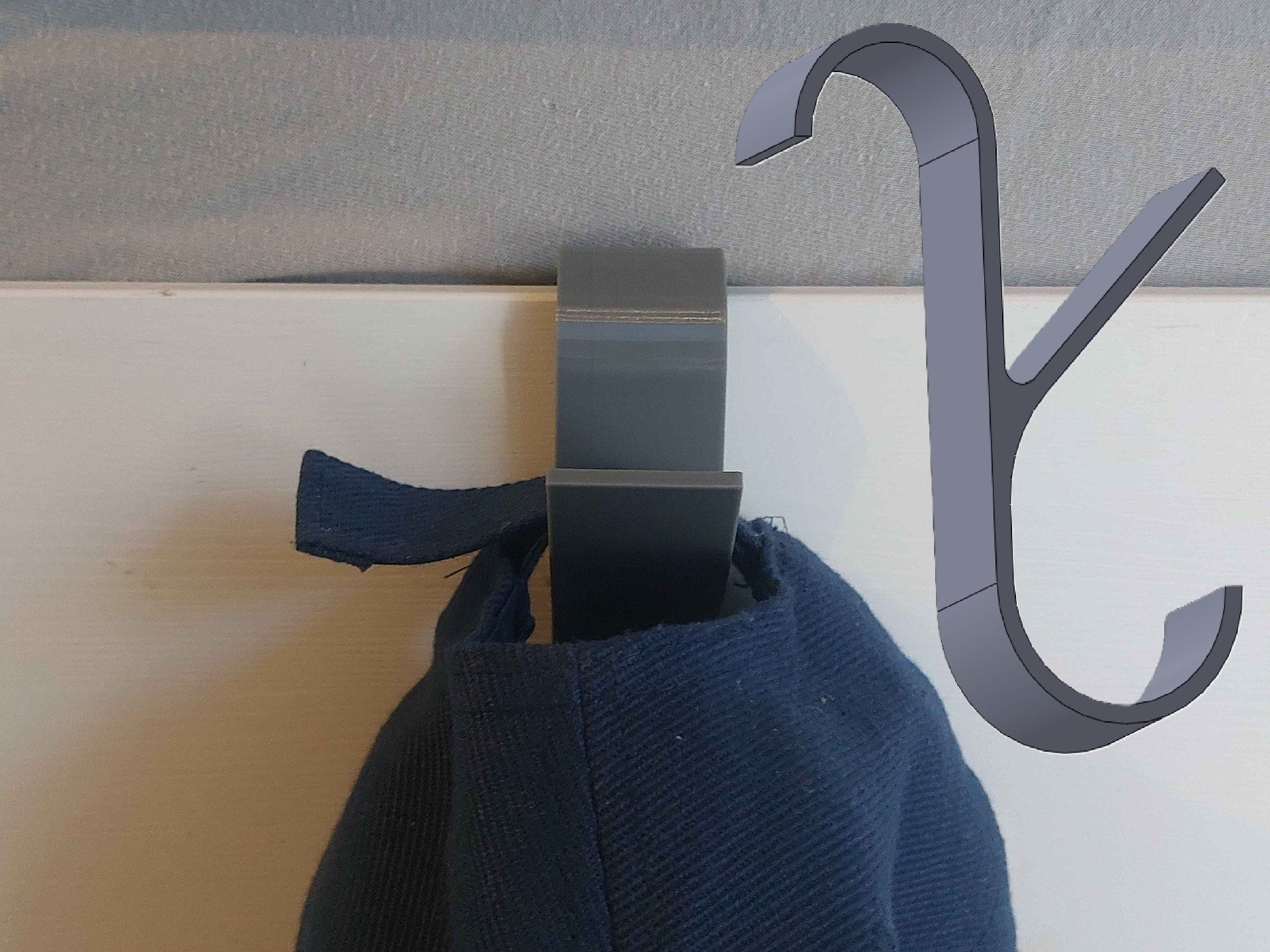 Double porte manteau