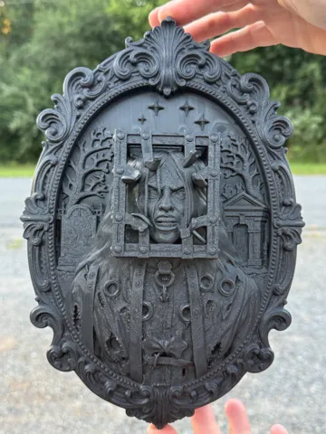 Marco decorativo: Jackal in Victorian Frame — vista de referencia 2