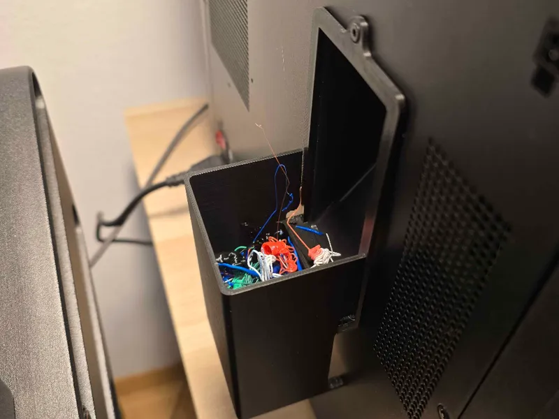 Small, removable poop chute for P1* printers