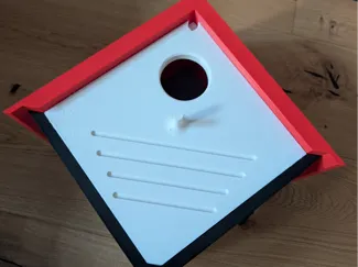 Geometric Modern Birdhouse 