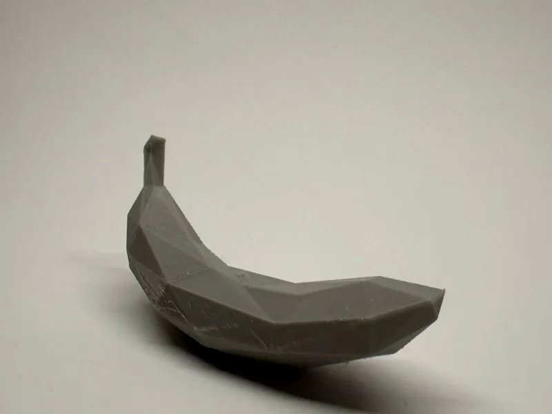 Low Poly Banana