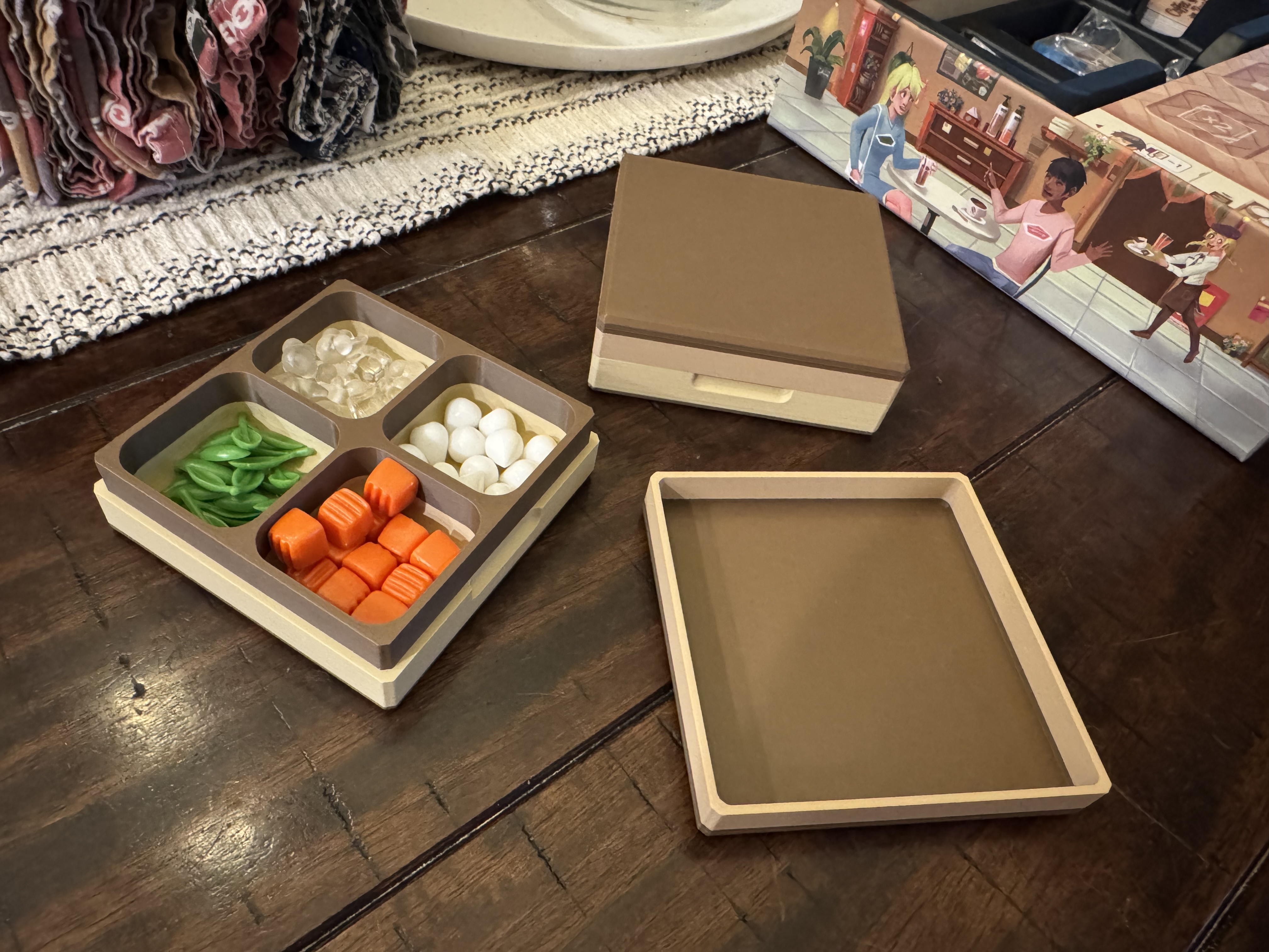 Miniatura 2 do modelo 3D Coffee rush ingedient tray