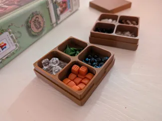 Coffee rush ingedient tray