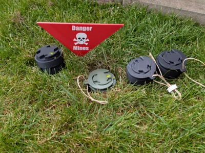 M14 "Toepopper" Antipersonnel Mine / Mine - USA