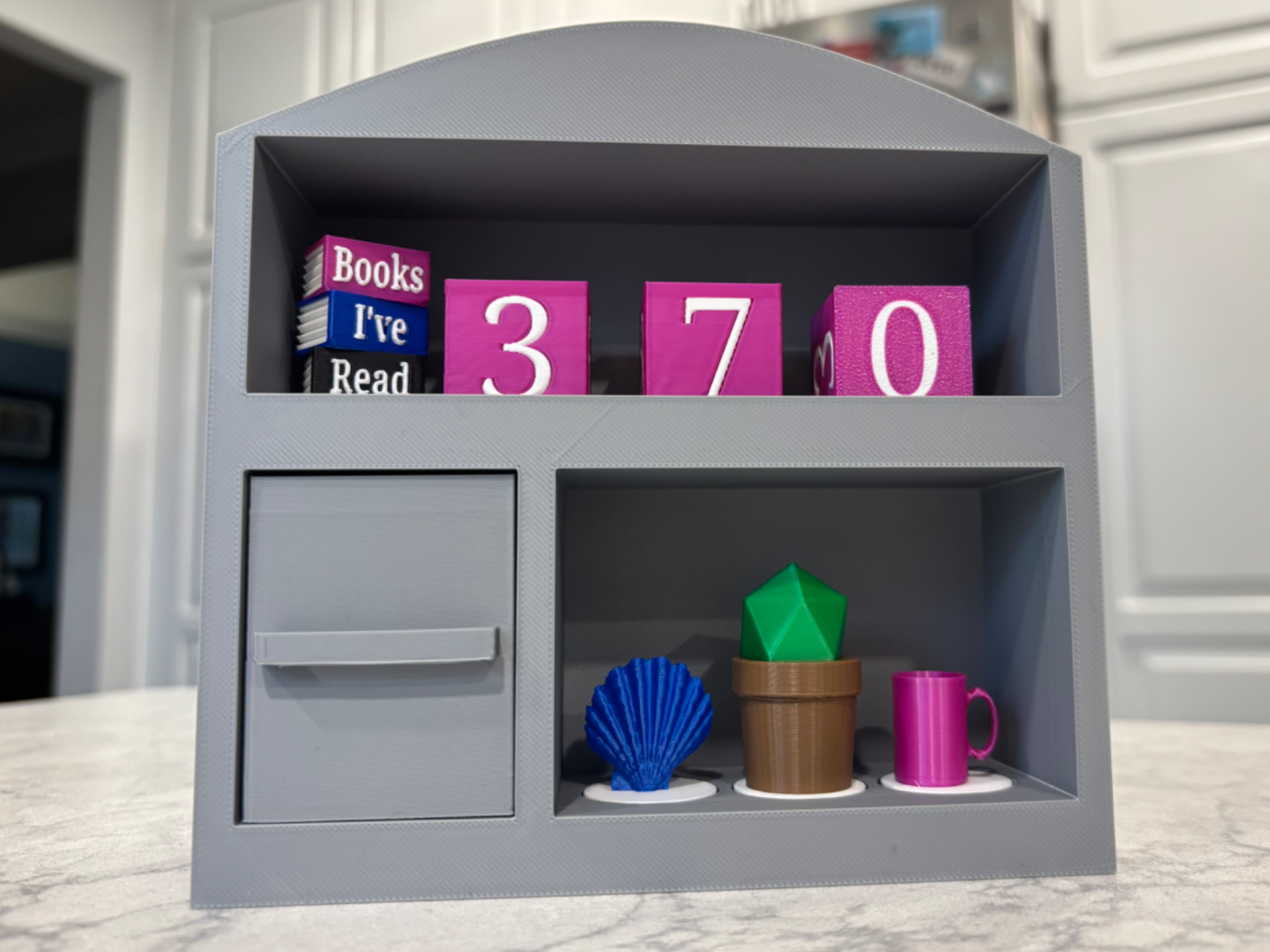Fully Custom Book Counter