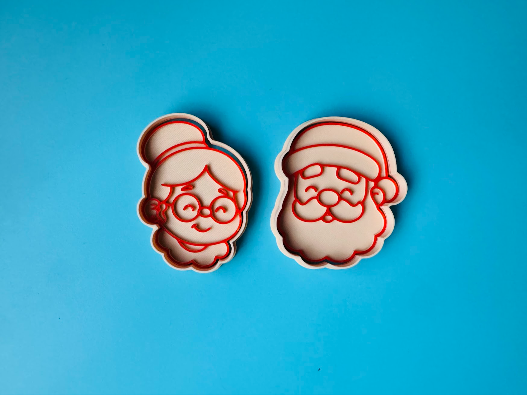 cookie cutter set christmas 3D model