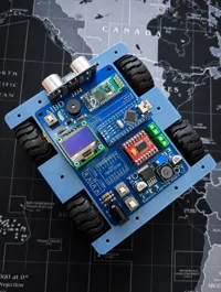 Châssis de robot 4x4 à micromoteurs N20 — photo 2