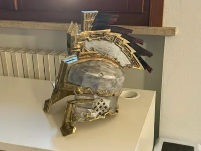 Özel Tasarım Dáin Demirbaşı Miğferi Koleksiyonluk Süs Çarpıcı Dekoratif