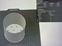 100x100x130 Cylindrical Pot Liner