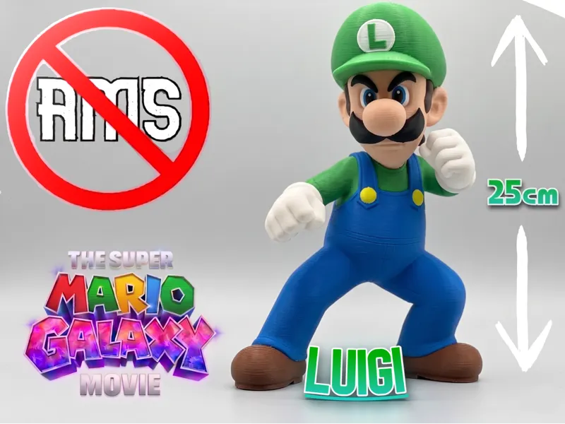 Luigi- Super Mario Movie (No AMS)