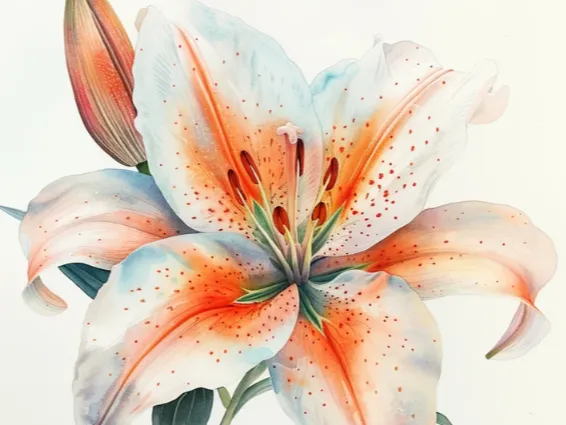 Lily Key Ring
