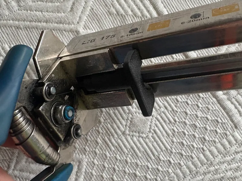 Pinza Vigneto RAPID  LIG 175 ricambio 