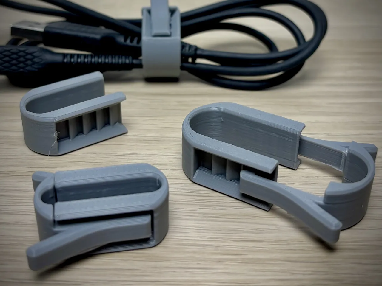 Cable Clip | Cable Organizer | Multiple Sizes view 2