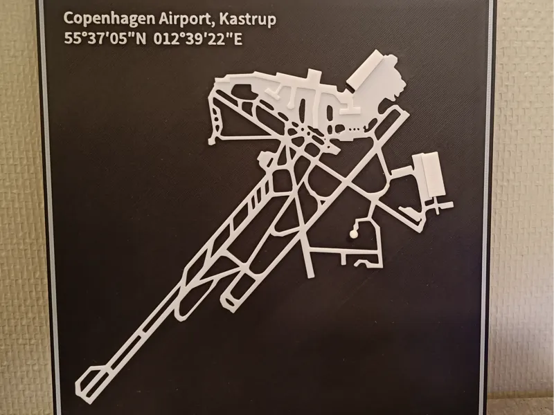 CPH Airport 3D Map (EKCH)