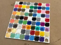 Plateau 9x9 pour echantillons de filament — photo 2