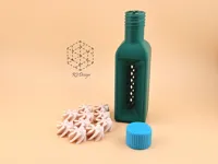 A Series, Print by Object, 0.2mm layer, 2 walls, 15% infill