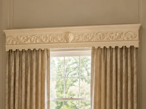 Miniature Drapery Rod Cover