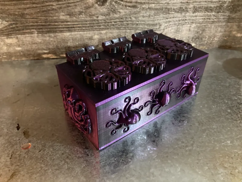 Cthulhu Inspired Puzzle Box