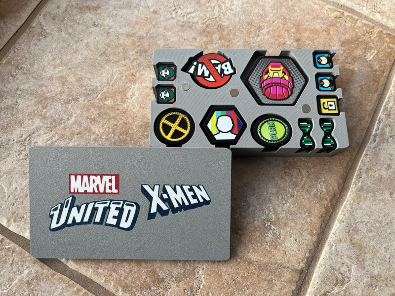 Marvel United X-Men Plastic Tokens Box