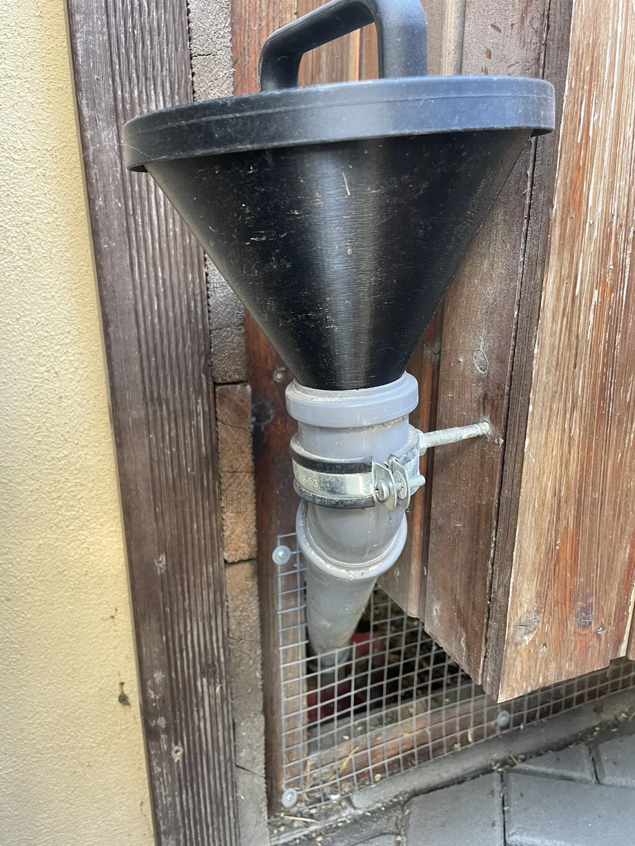 Funnel Chicken Feeder for HT 50 mm Pipes view 4