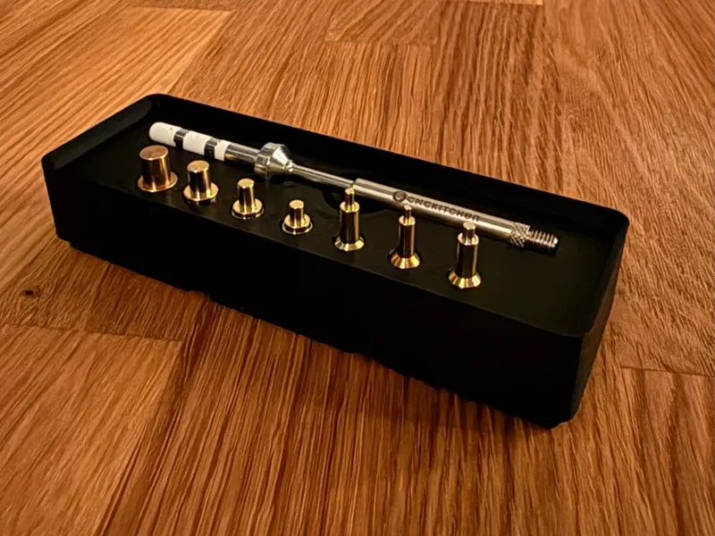 Gridfinity holder til CNCKitchen TS100 / TS101