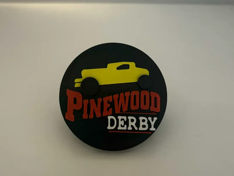 pinewood derby woggle