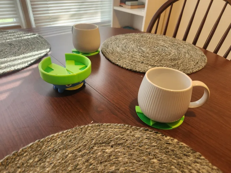 Lotad Coasters and holder